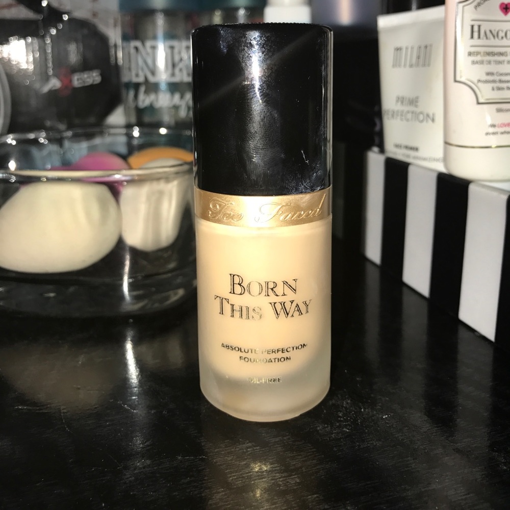 Too faced born this way foundation shade pearl