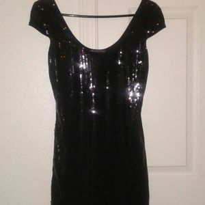 New 100% Authentic Armani Strechy Black Dress