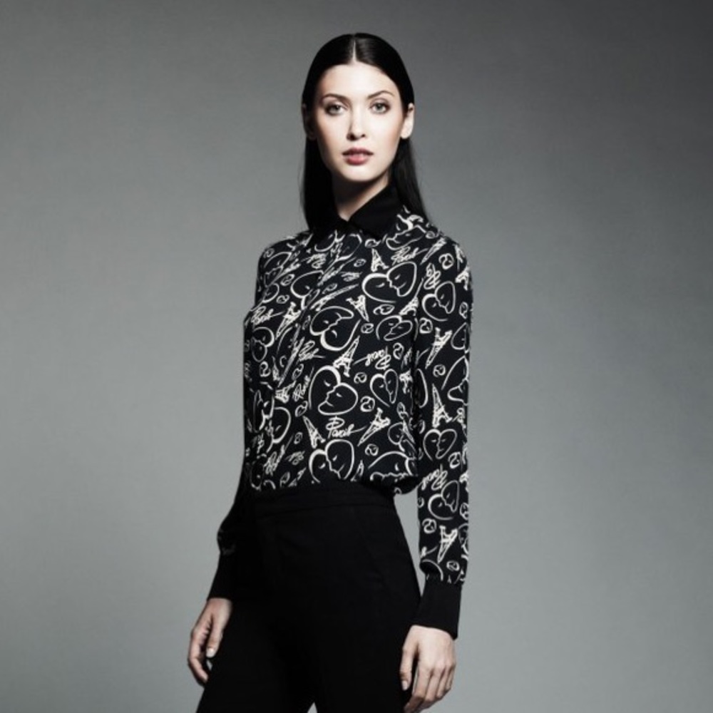 Catherine Malandrino for Kohl's Paris Blouse
