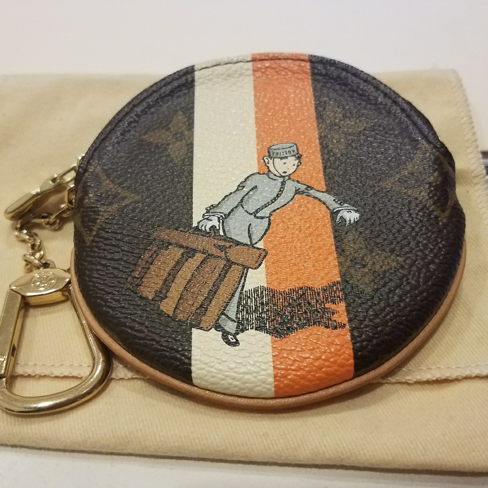 (SOLD) Louis Vuitton Grooms Collection Coin Pouch