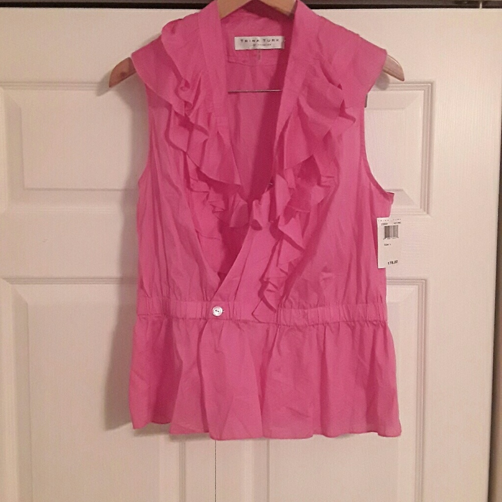 Tina turk frilly top