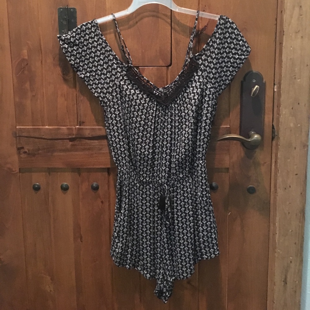 Xhilaration off-the-shoulder romper.