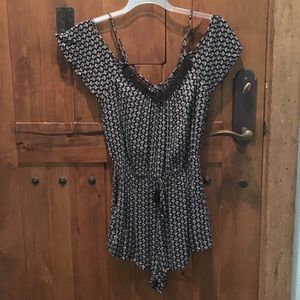 Xhilaration off-the-shoulder romper.