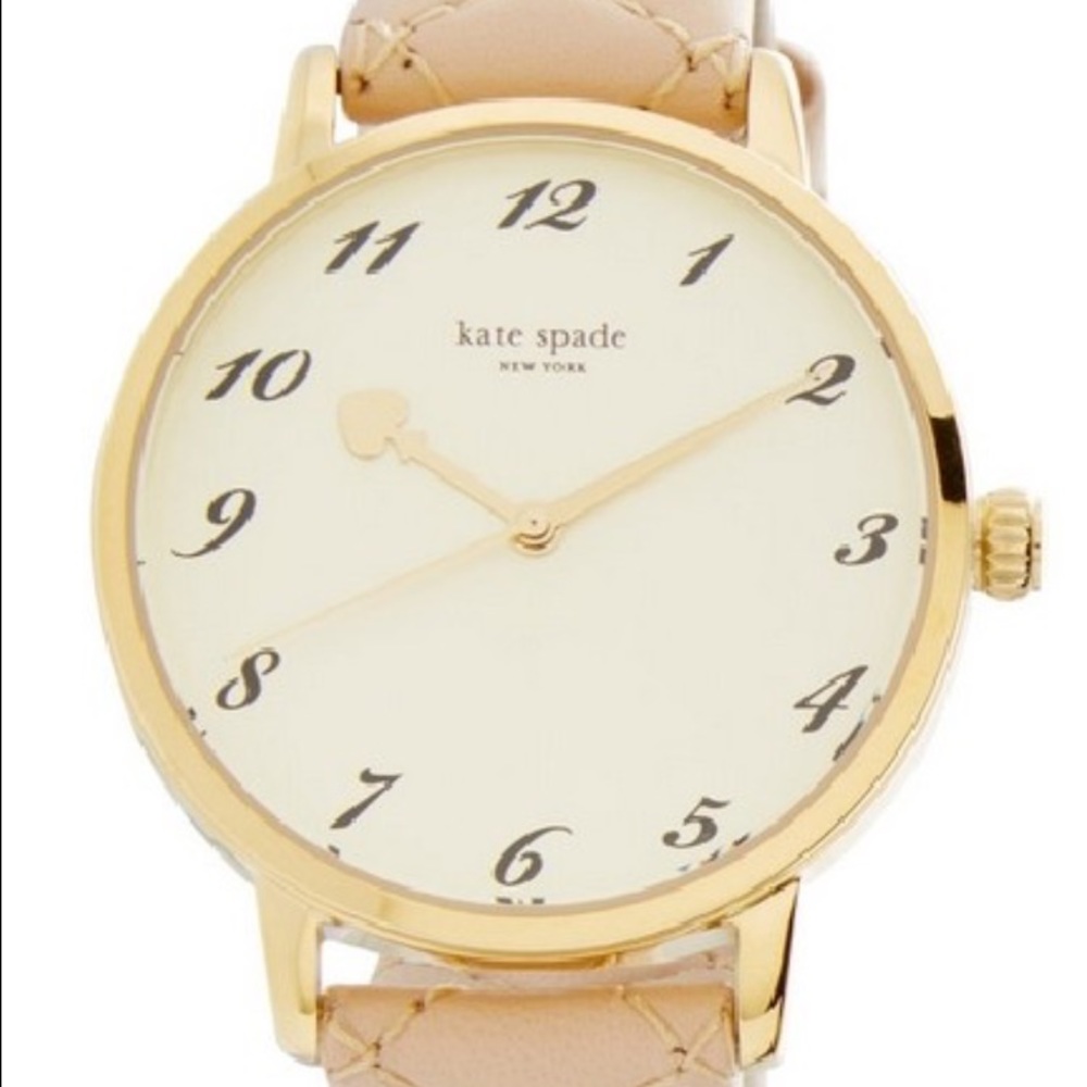 NWT Kate Spade Quilted Watch