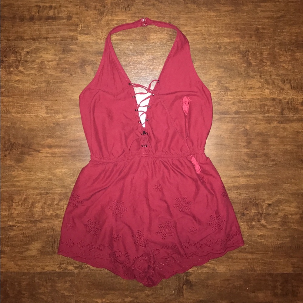 Halter Neck Romper