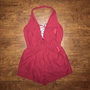 Halter Neck Romper