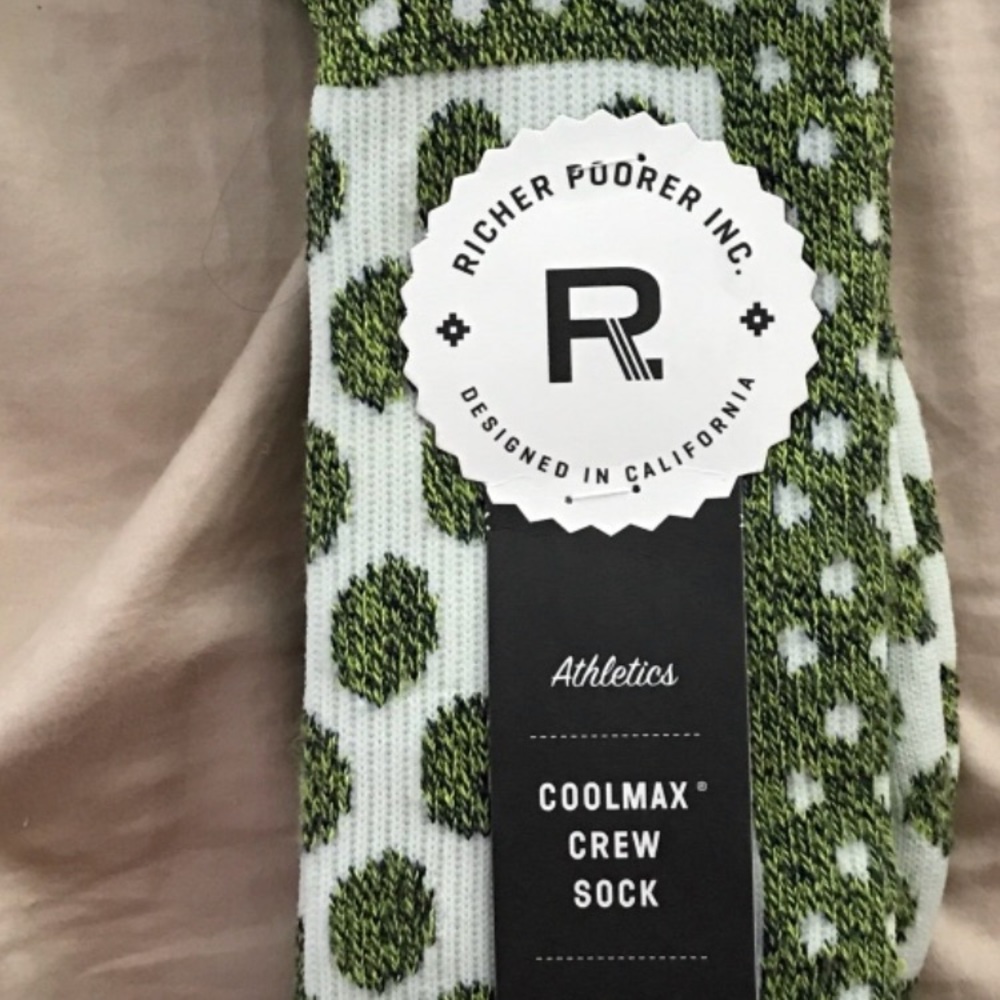 BRAND NEW Rich Richer Poorer Inc high socks