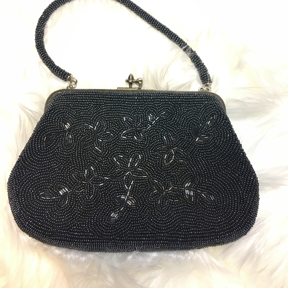 Vintage Beaded  Evening Bag / Clutch 👛