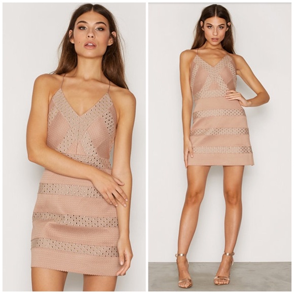 Topshop Dresses & Skirts - NWT Topshop Dusty Rose Plunge Dress - US6