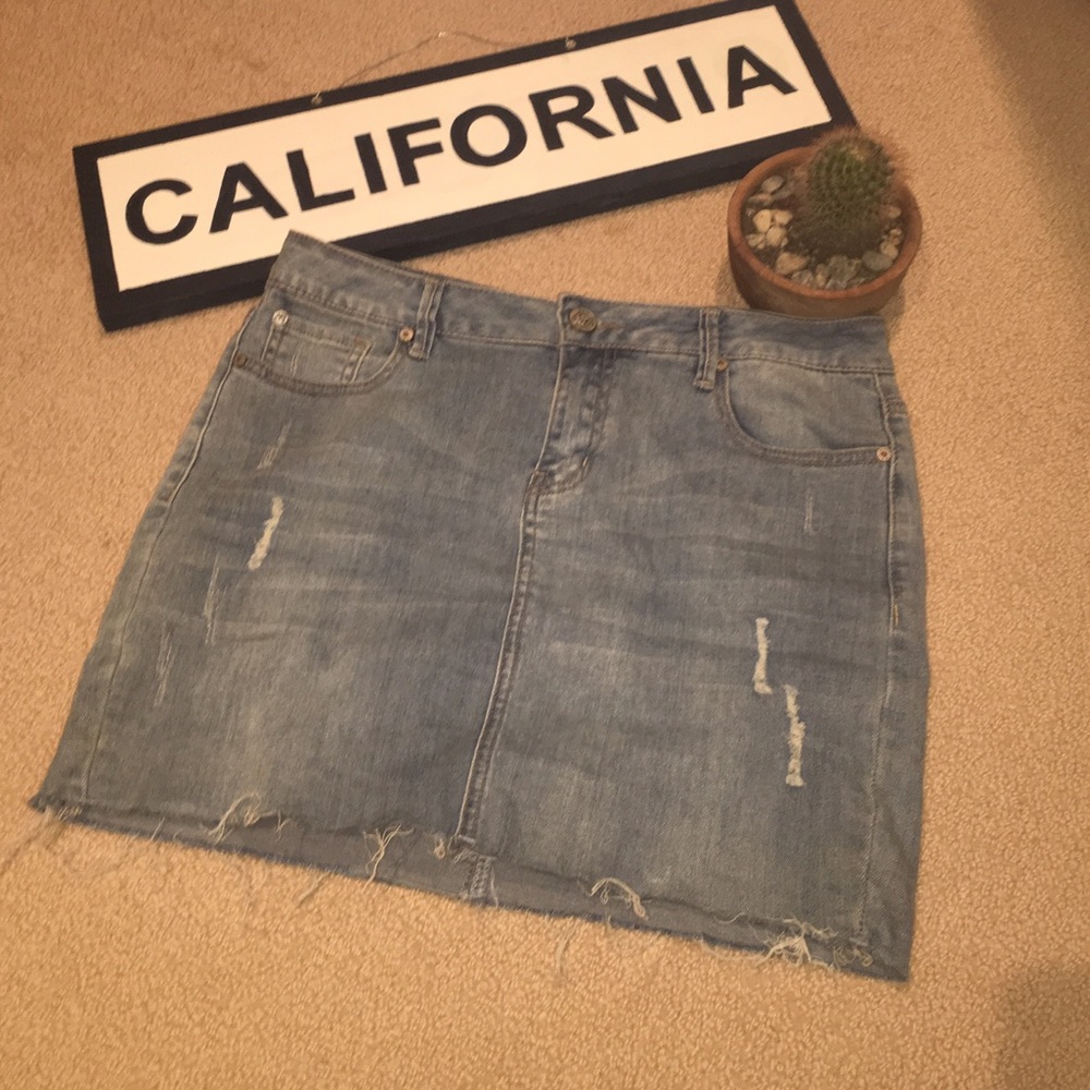 Jean skirt