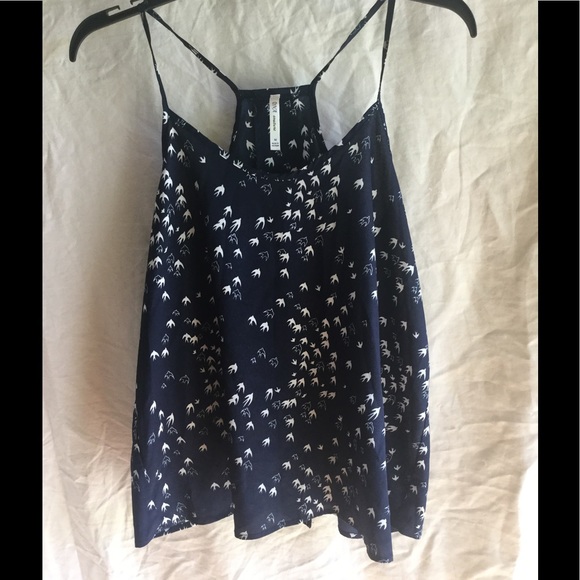 DNA Couture Tops - DNA Couture Swallow Print Tank