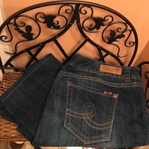 7 for all mankind jeans luxe size