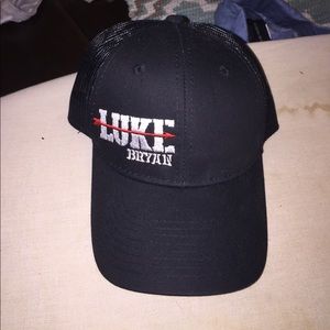 black mesh luke bryan hat