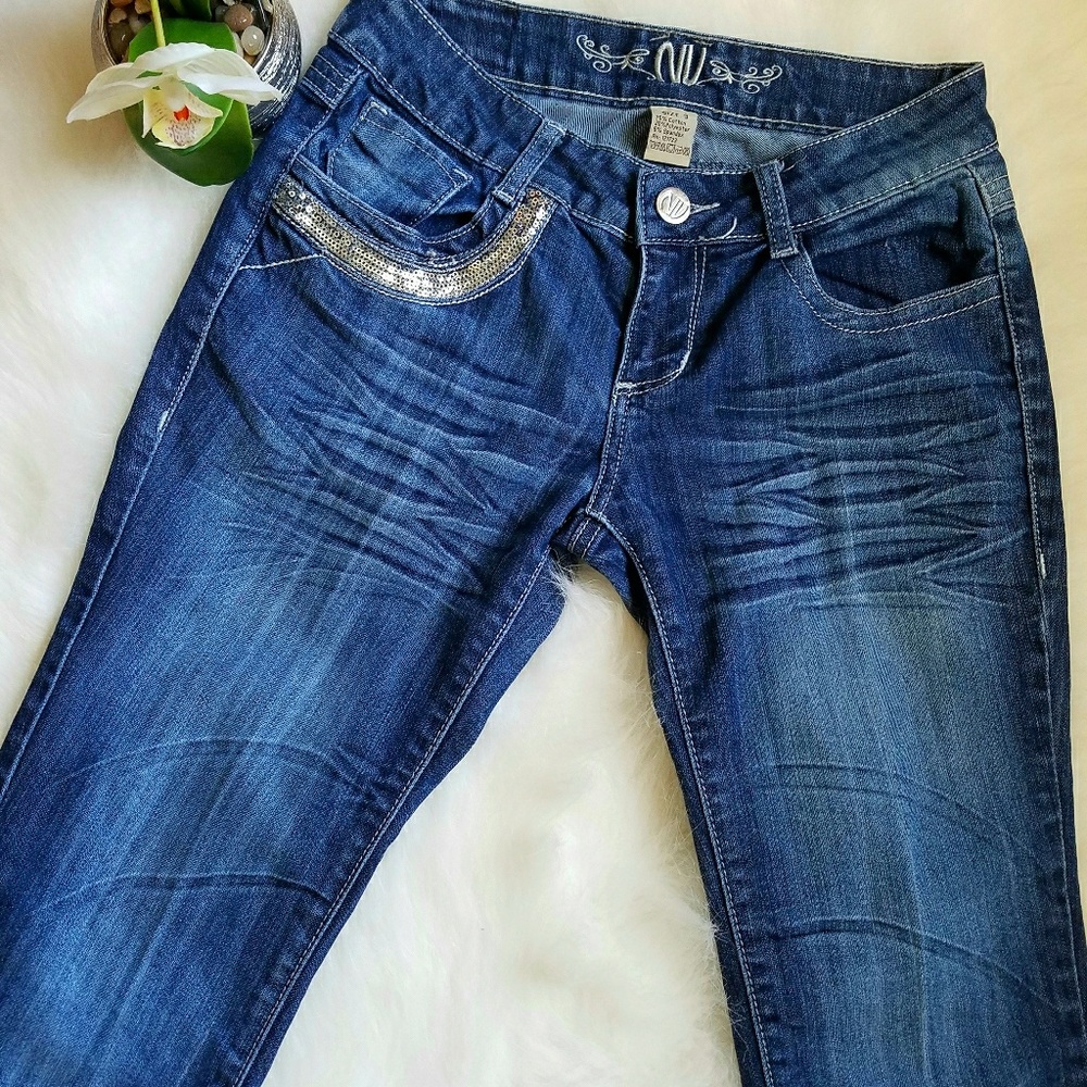 NV Blue Jeans Sequin (Juniors)