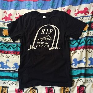 RIP Rest in Pizza Tee