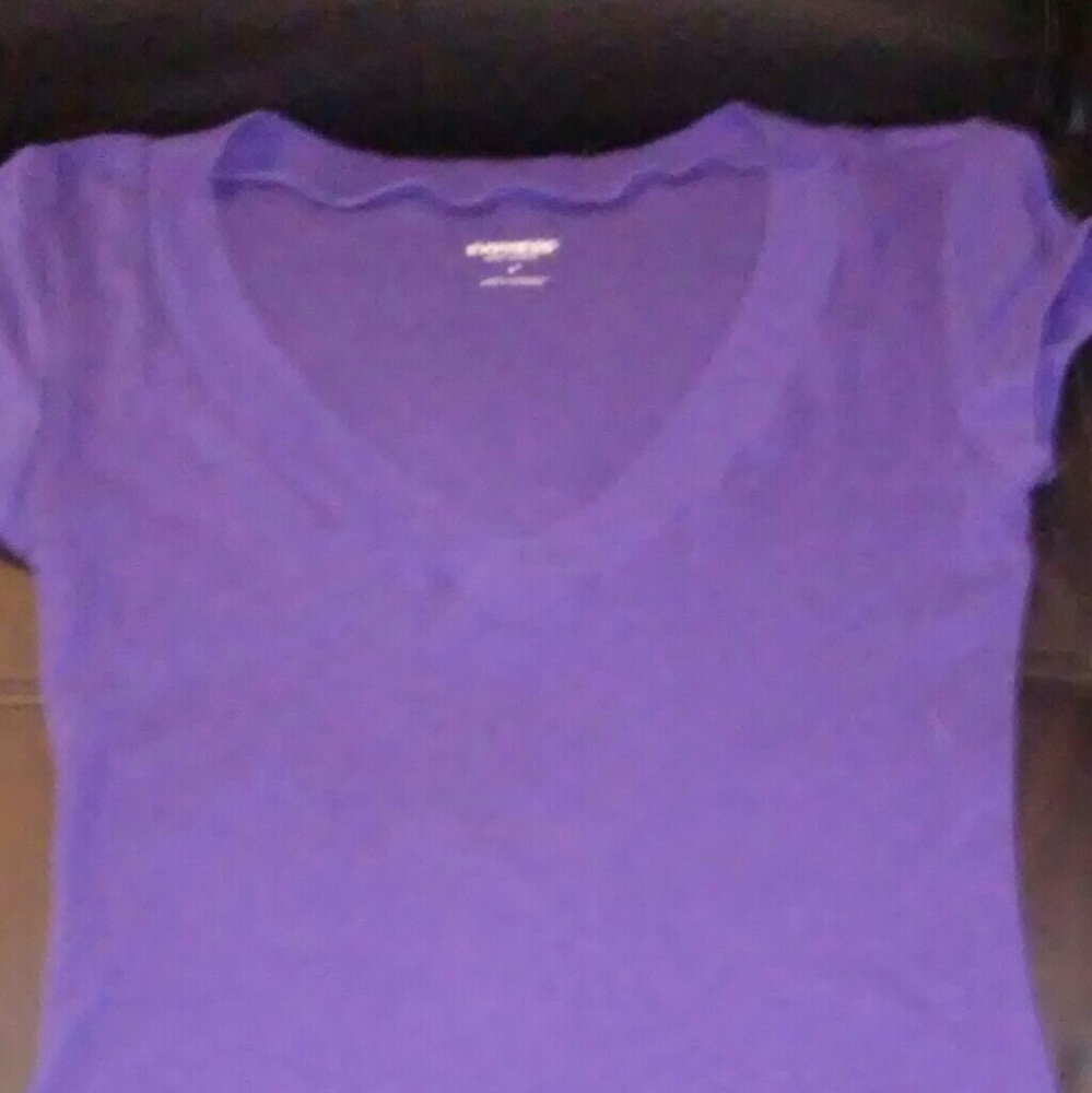 Express Short Sleeve Sweater Dress shirt