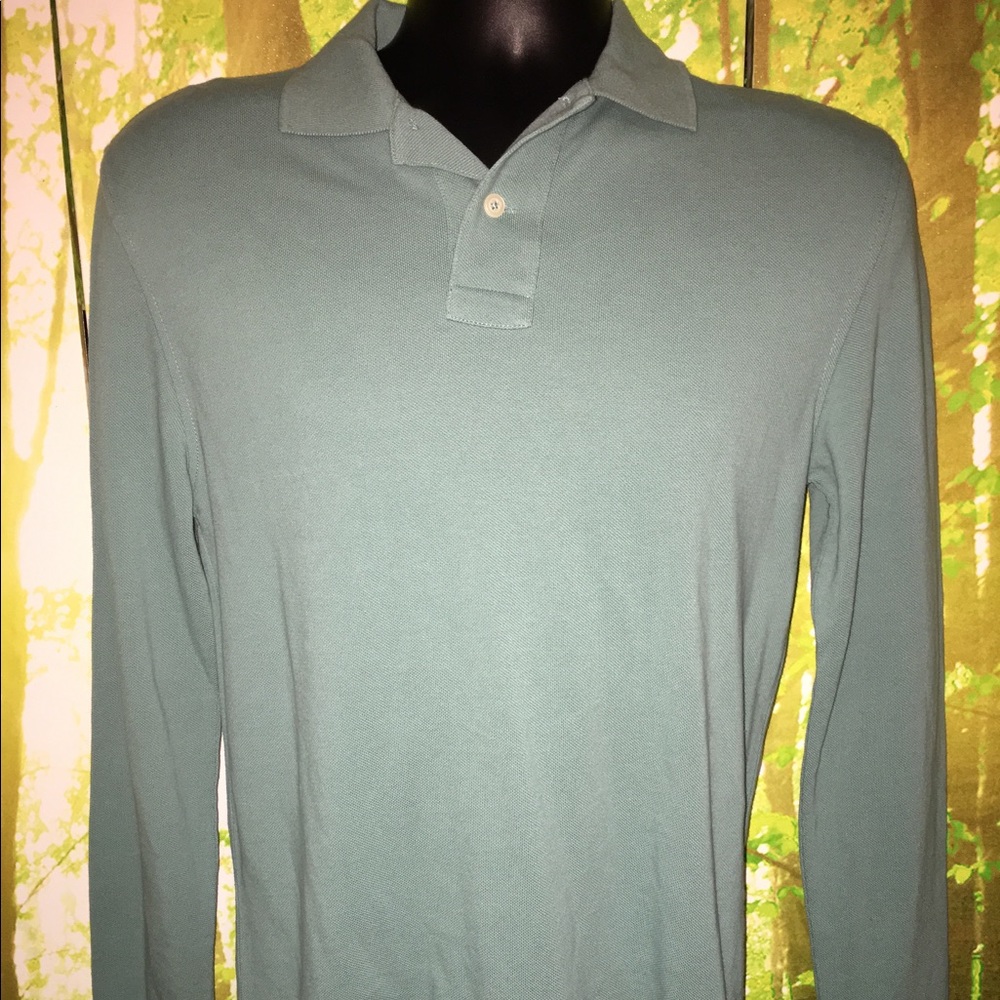 Men's J. Crew Long Sleeve Polo