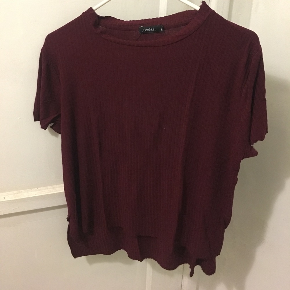 Bershka Ribbed Top