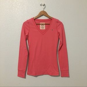 Pink Long Sleeve by Hollister