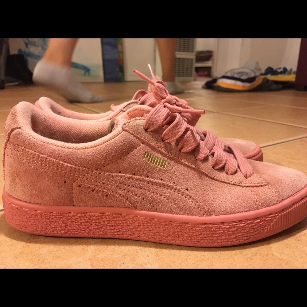 Puma suede shoes