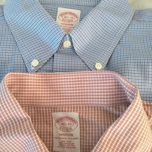 2 BROOKS BROTHERS SHIRTS 16 1/2-33