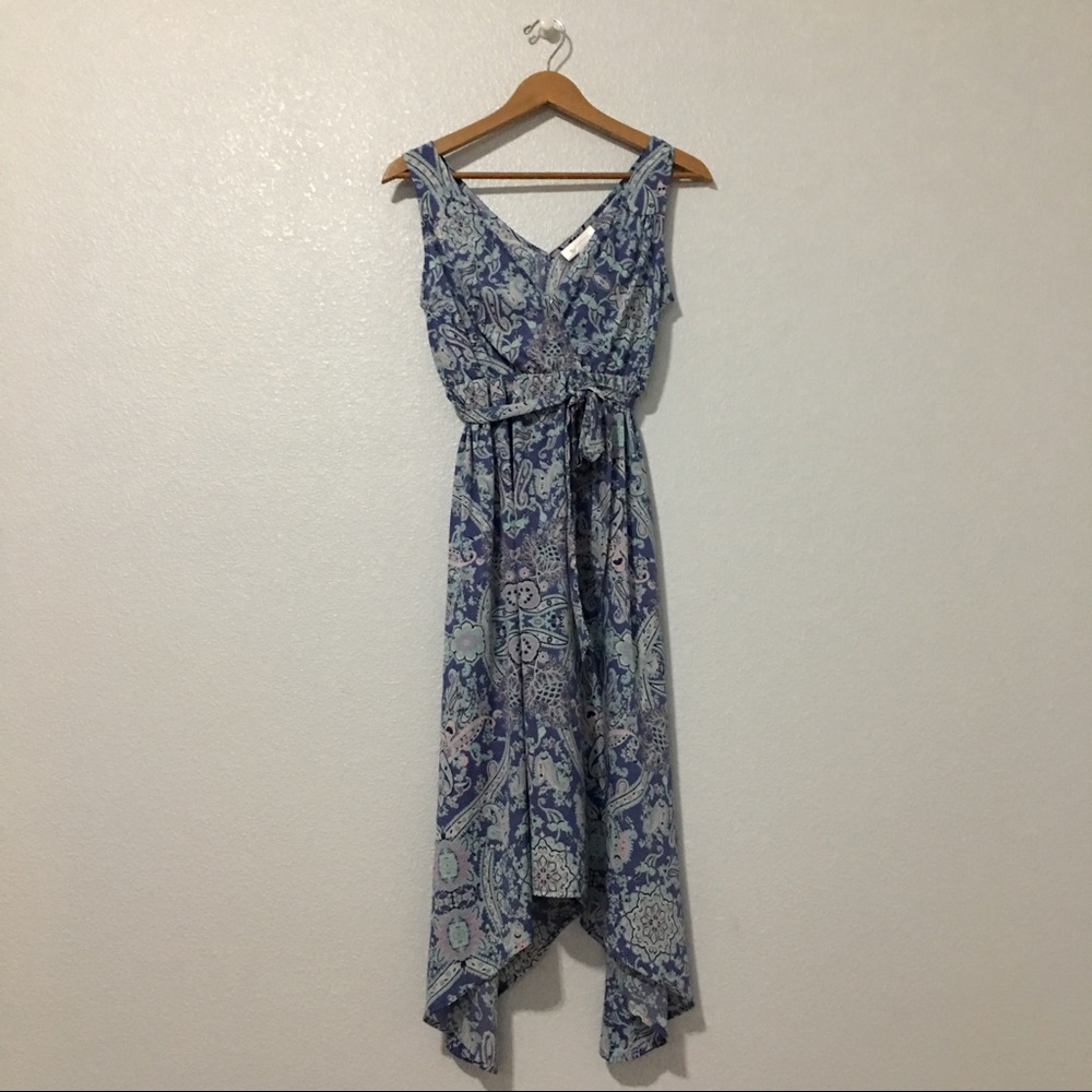 Blue Maternity Dress by Motherhood Maternity