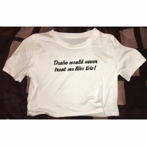 Drake crop top-