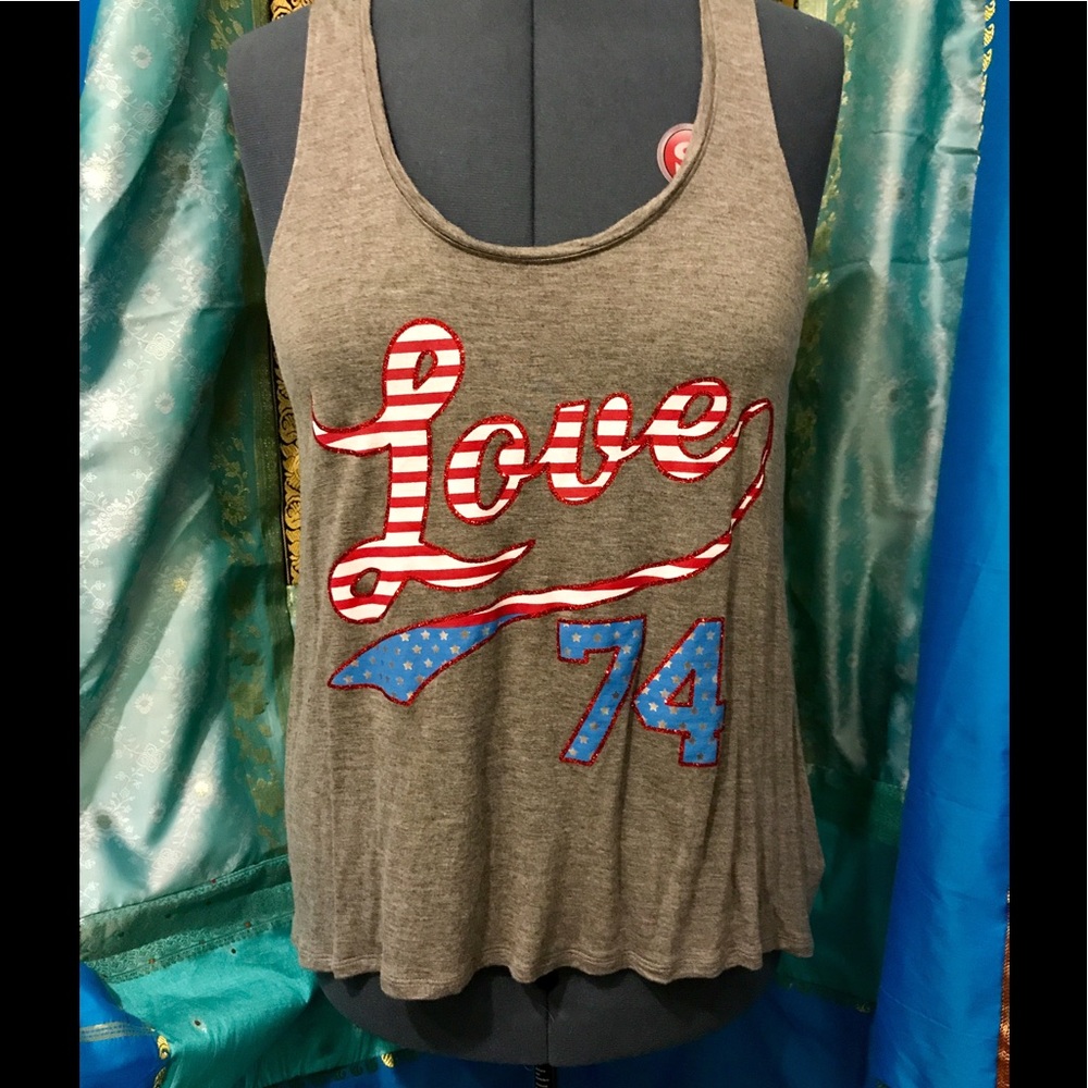 Juicy Couture size large tank top 4th of July