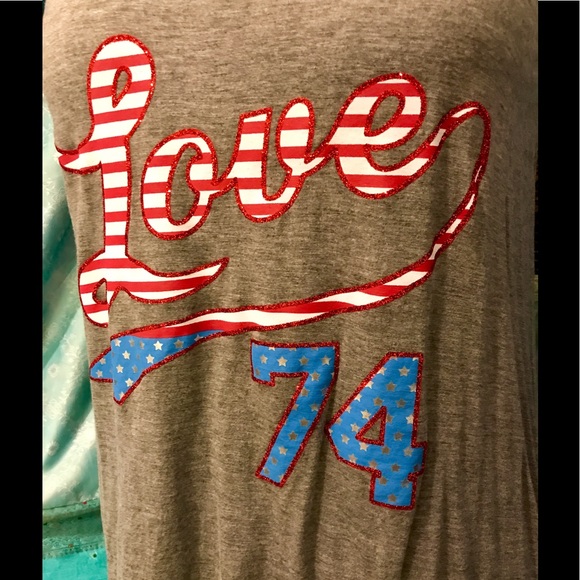 Juicy Couture size large tank top 4th of July - Picture 3 of 7