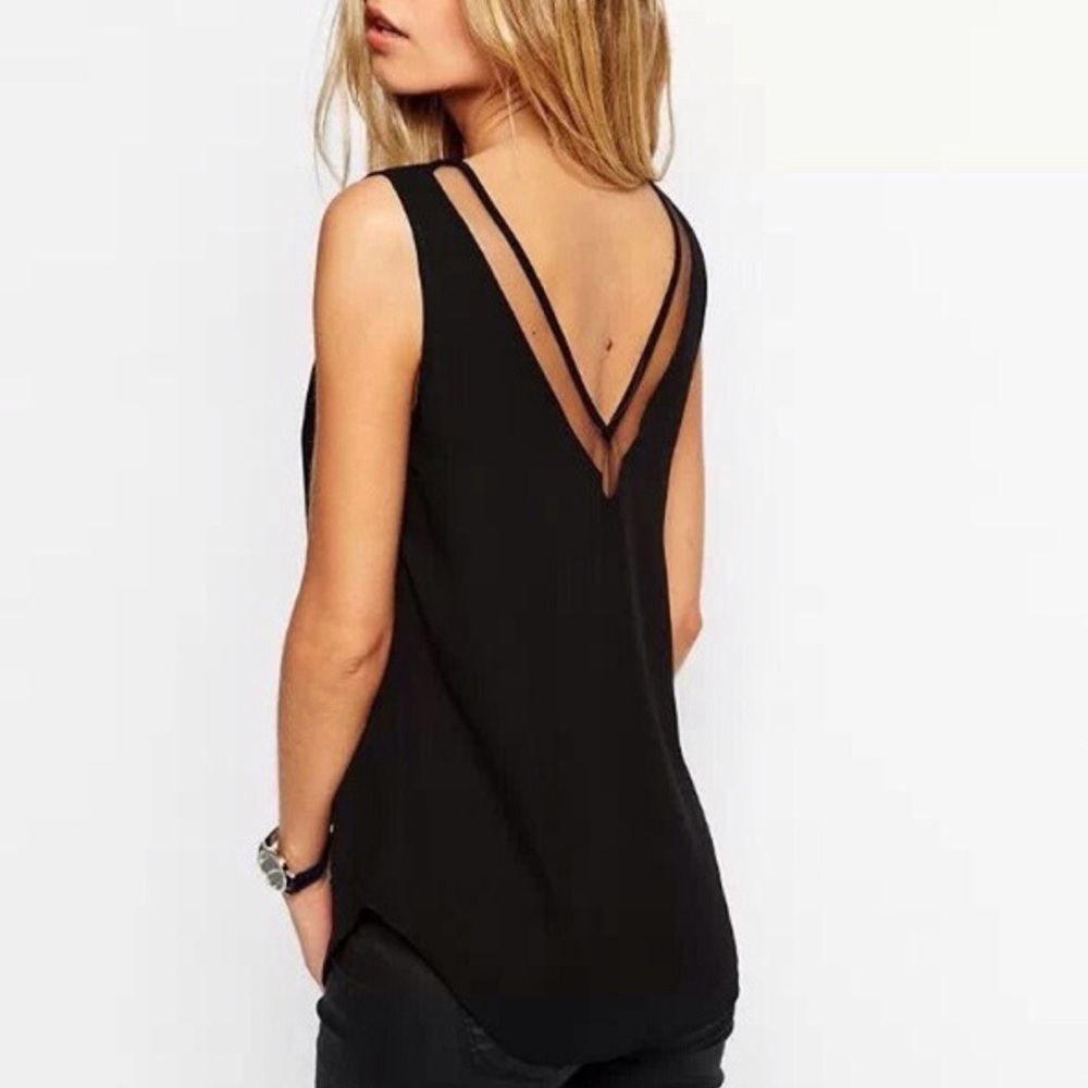 ❗️LAST ONE❗️5🌟Rated! Perfect Little Black Tank - Picture 2 of 5