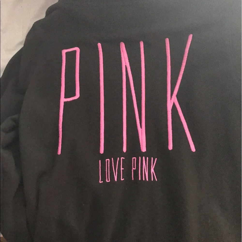 PINK zip up hoodie
