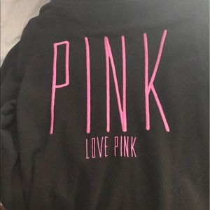 PINK zip up hoodie