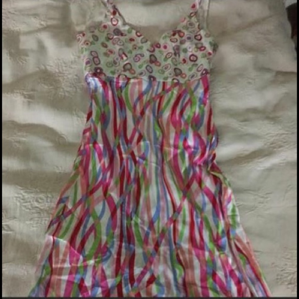 Willi Smith silk dress SZ 4