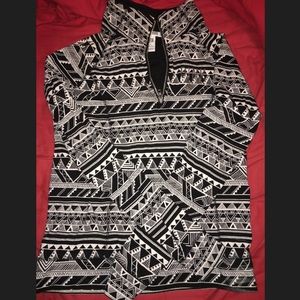 Fitted running sweater