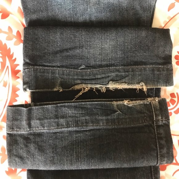 Express dark wash flared jeans! - Picture 4 of 7