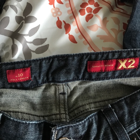 Express dark wash flared jeans! - Picture 6 of 7