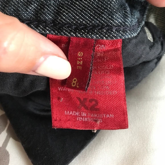 Express dark wash flared jeans! - Picture 7 of 7