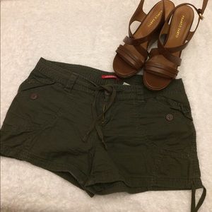 UNIONBAY army green shorts