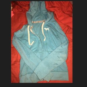 Victoria secrete zip hoodie