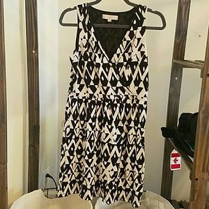 DONATED Geometric print dress