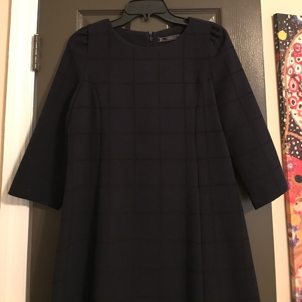 Zara Navy and Black Dress