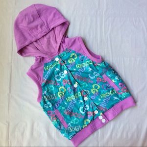 COOGI Kids Toddler Sleeveless Snap Jacket Size 4T