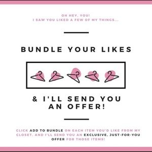 Bundle your likes and I will make you an offer!
