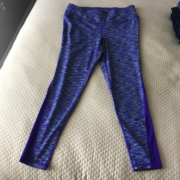 Purple active workout leggings - Picture 1 of 3