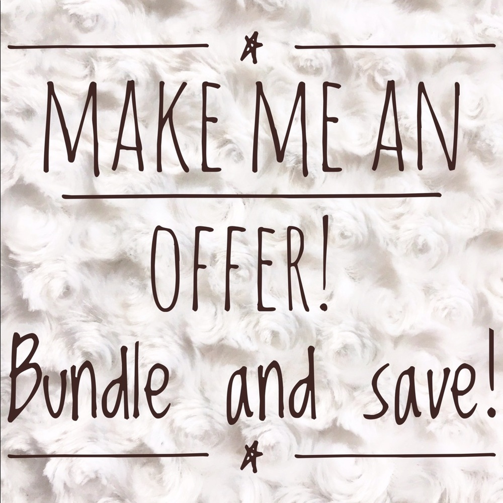 Make me an Offer!!  Bundle and save!!