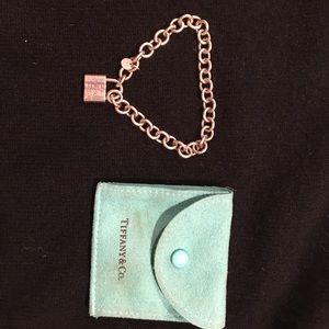 Tiffany and Co silver lock bracelet RARE!