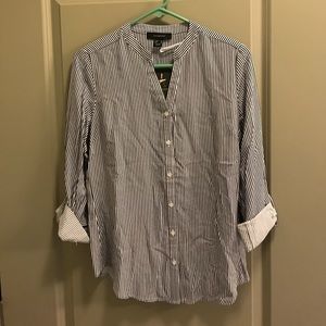 Atmosphere striped, long sleeved blouse