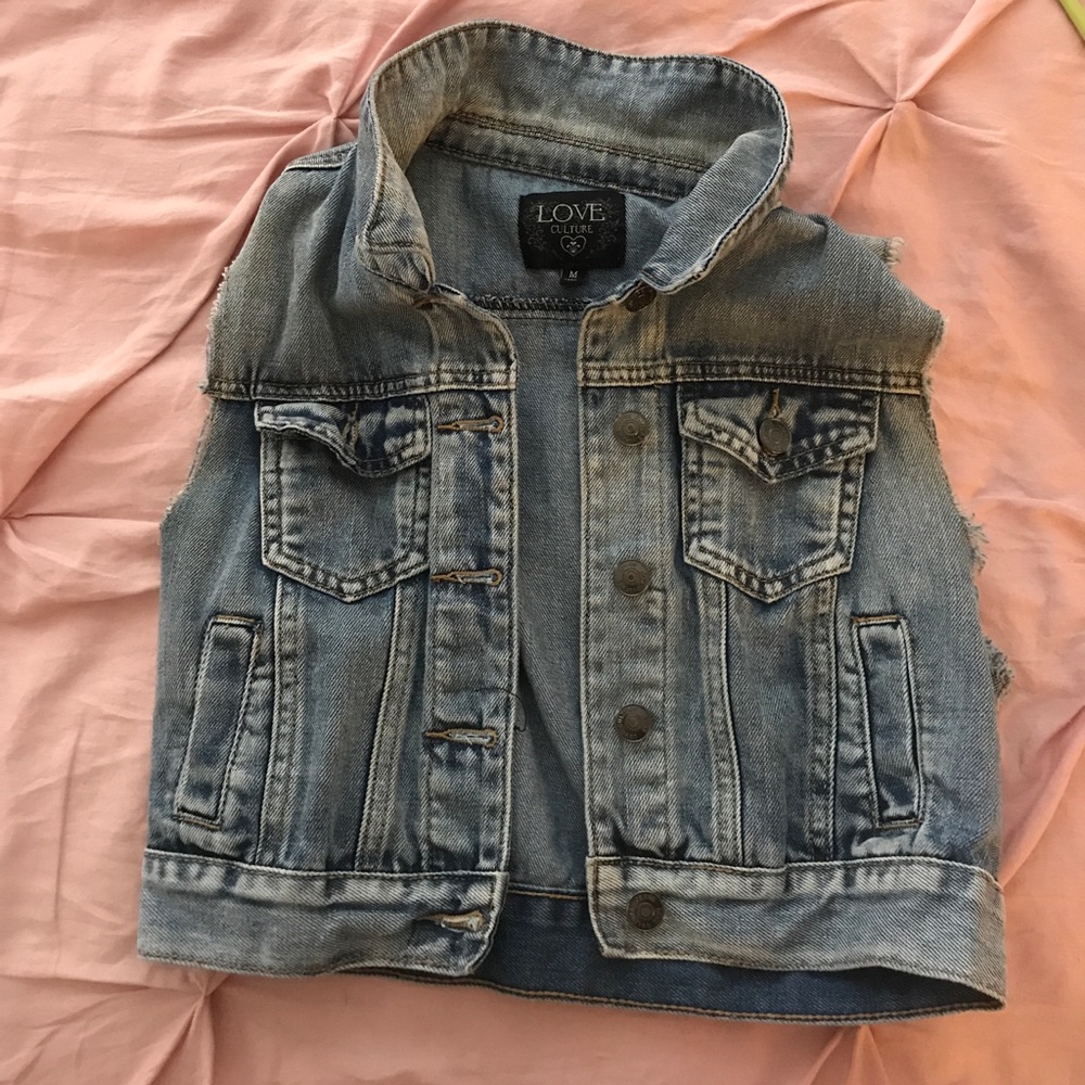 Cute Denim Vest