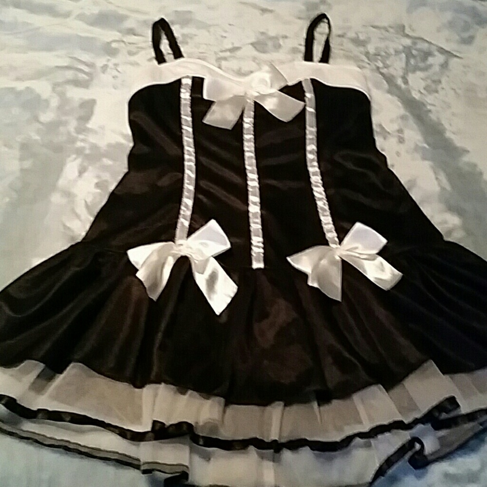 French Maid Costume Dress/Nighty