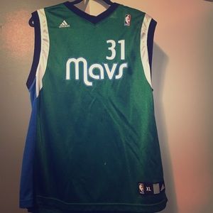Autographed Jason Terry mavs jersey